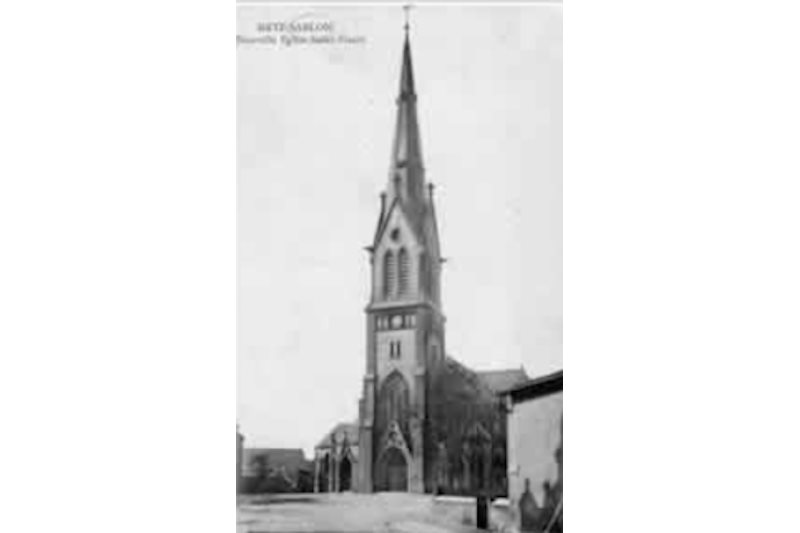 Église Saint-Fiacre – carte postale ancienne